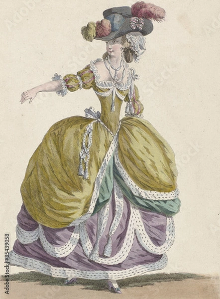 Obraz Ball Gown from 1787