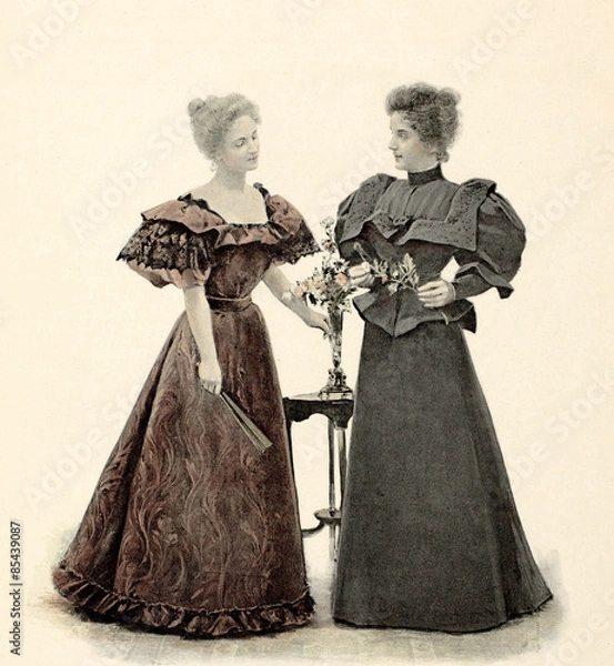 Obraz victorian fashion