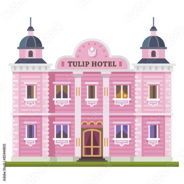 Obraz Hotel building