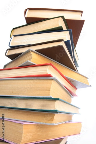 Obraz The Books built in high pile.