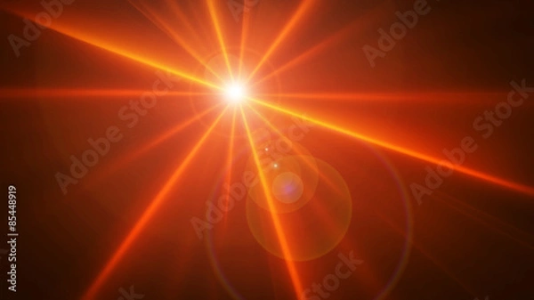 Obraz Birght glowing star