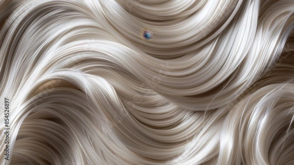 Fototapeta The Blonde Hair Texture