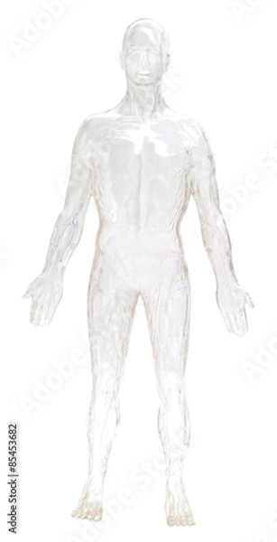 Obraz Mensch aus Glas