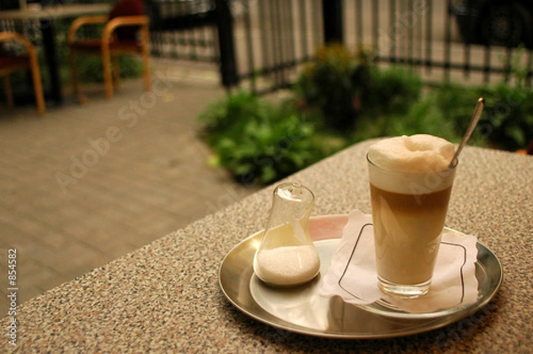 Obraz cafe latte