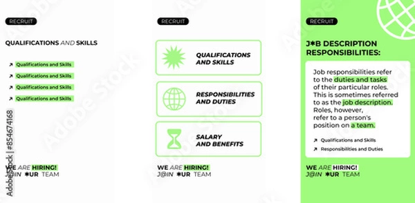 Fototapeta Instagram template looking for new members