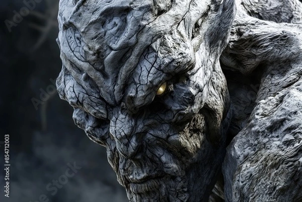 Obraz The image of a scary creature