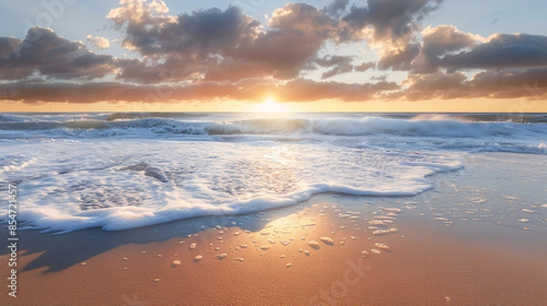 Obraz sunset over the sea