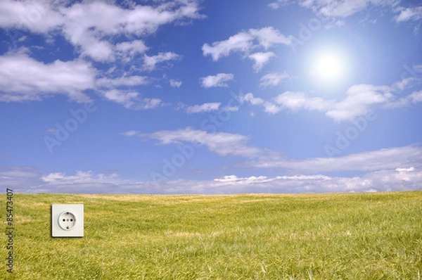 Obraz Green energy concept