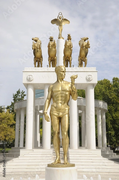 Obraz Skopje Landmarks and Monuments