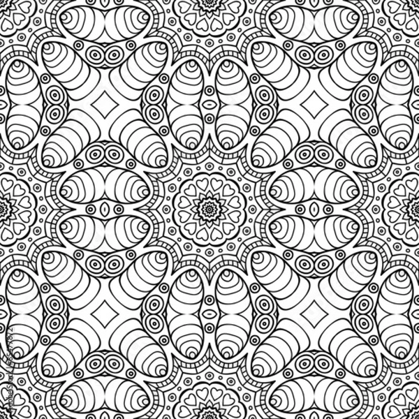 Fototapeta Vector ethnic seamless pattern