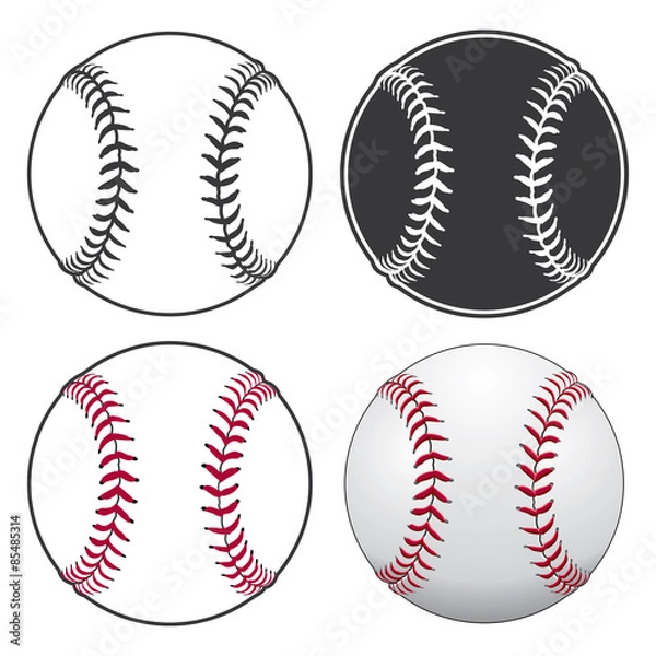 Fototapeta Baseballi