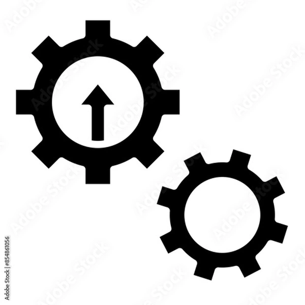 Fototapeta Process Improvement icon
