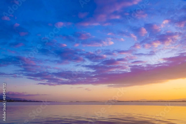 Fototapeta 朝の琵琶湖畔　　2406