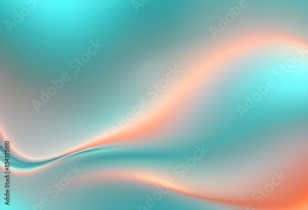 Fototapeta Abstract 3d gradient background, artistic blur fluid gradient wallpaper