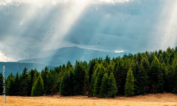 Obraz Pine forest #06-202406	