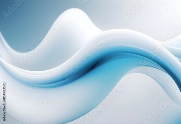 Obraz Abstract 3d gradient background, artistic blur fluid gradient wallpaper