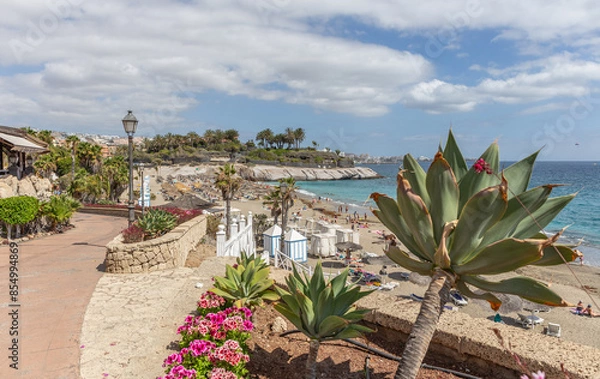 Obraz Am Playa del Duque auf Teneriffa, Spanien.