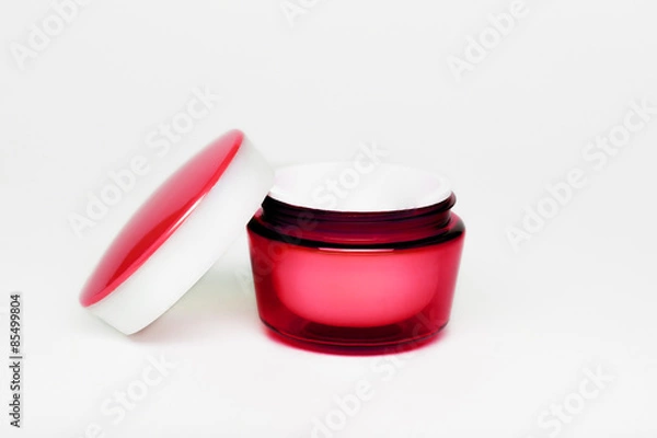 Fototapeta cream jars