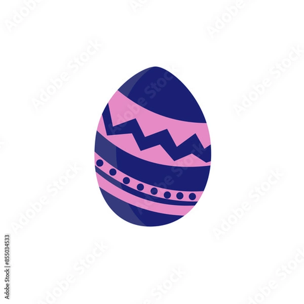 Obraz patterned easter eggs