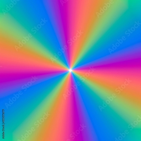 Fototapeta Poster/flyer background. Abstract retro blur of colours. Geometric graphic illustration. Use as design element for websites, print and other graphics.