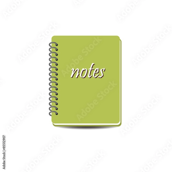 Obraz Notes book.