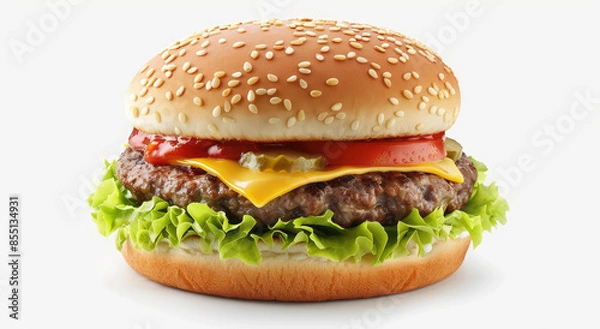 Fototapeta hamburger