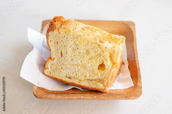 Obraz りんごのシフォンケーキ