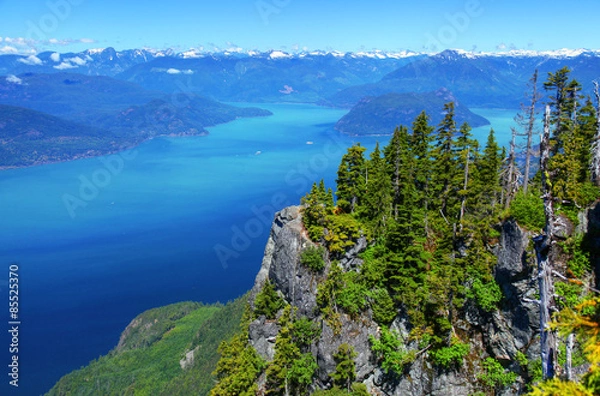 Obraz Howe Sound in British Columbia, Canada