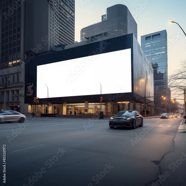 Obraz advertising billboard 