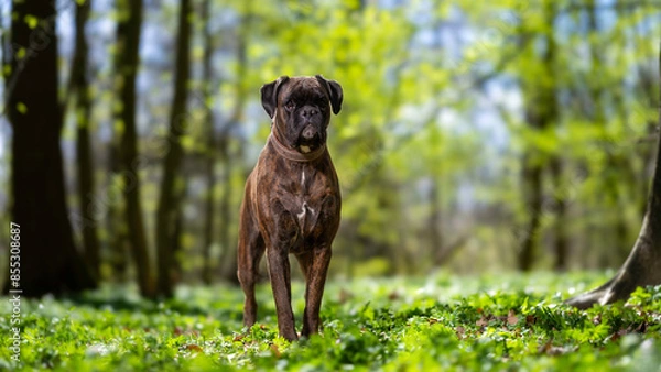 Obraz Portrait of a boxer