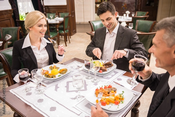 Obraz Business lunch