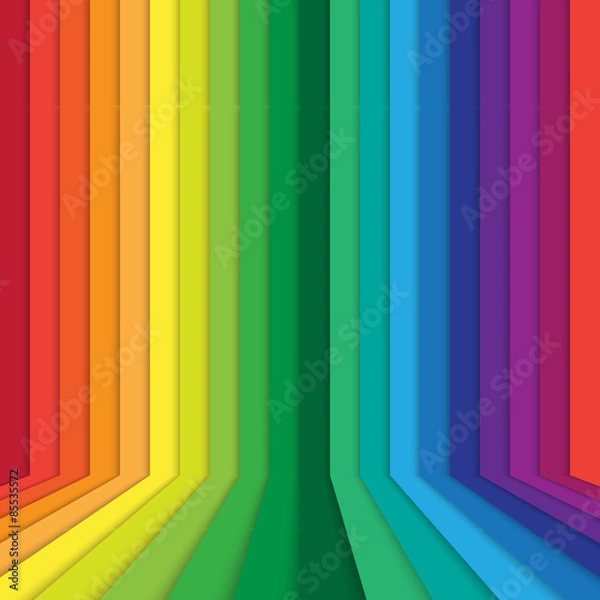 Obraz Abstract colorful bar illustration background