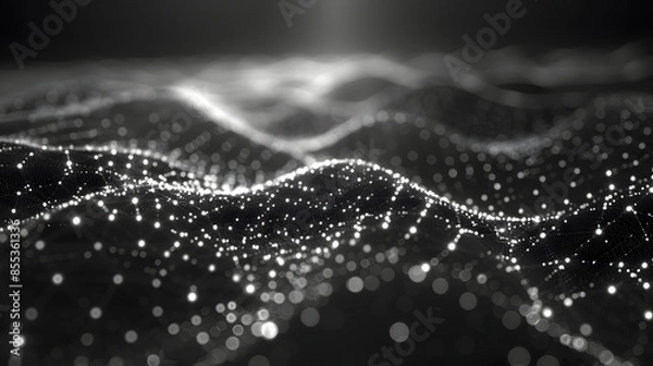 Fototapeta technology wave