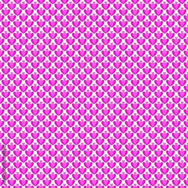 Obraz seamless pattern with hearts