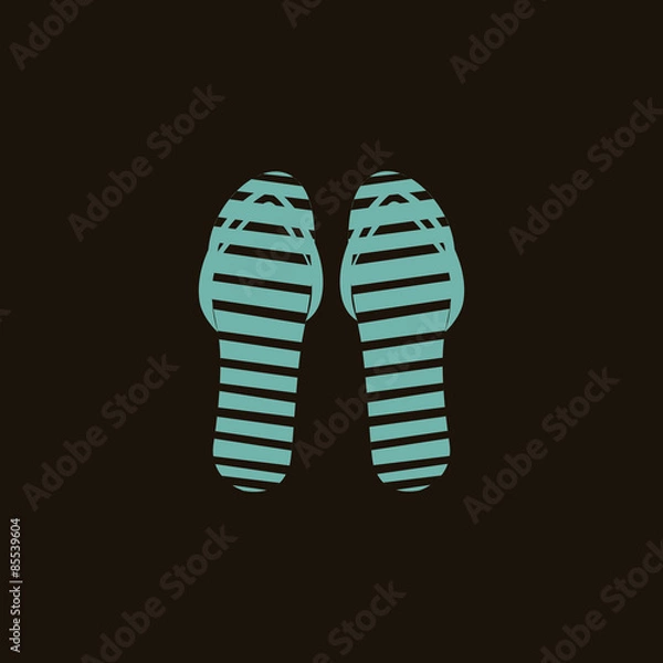 Fototapeta Thong icon