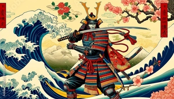 Fototapeta 鎧武者、Armored warrior