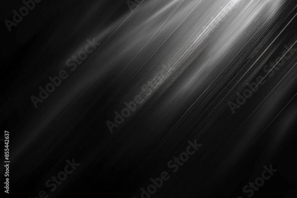 Obraz smooth gradient black background, wallpaper