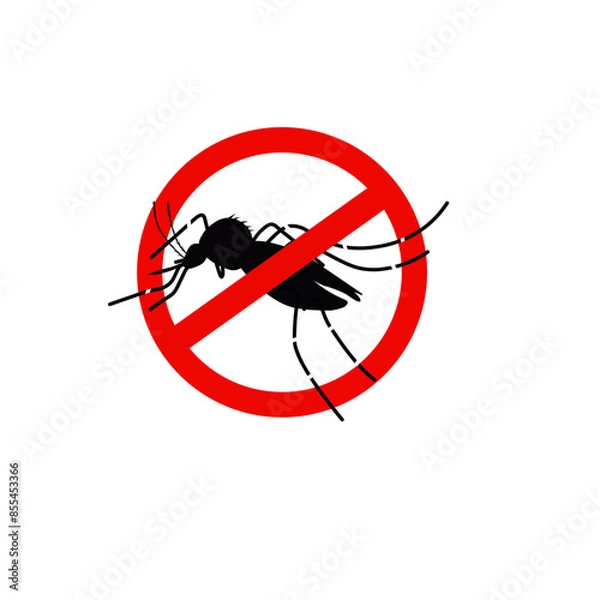 Obraz Stop mosquito icon 