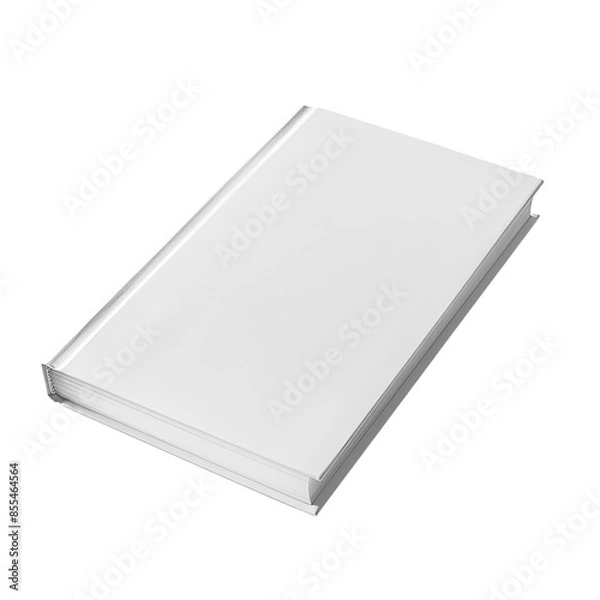Fototapeta blank book hard cover mockup