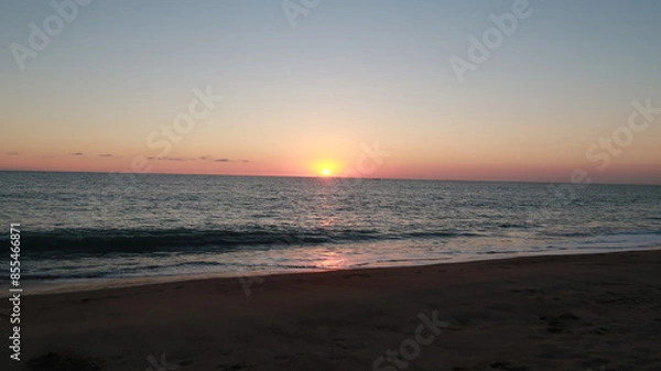 Obraz sunset at the beach