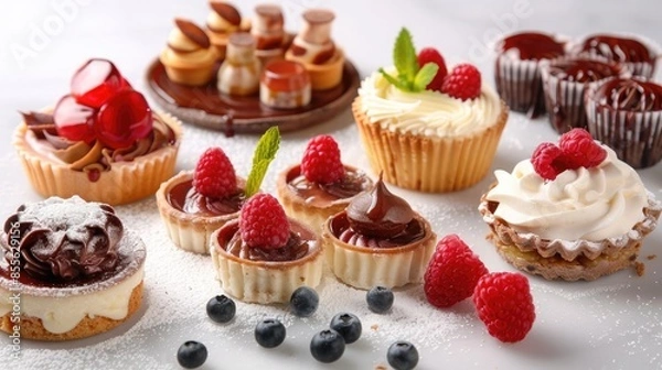 Obraz assorted desserts