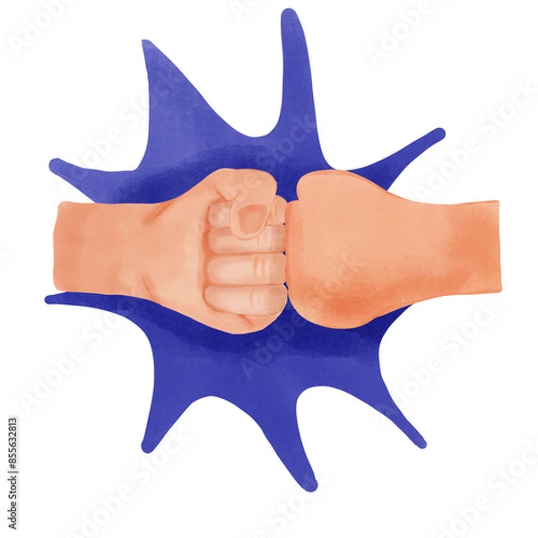 Obraz Fist bumps