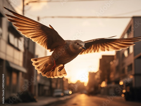 Obraz bird in flight