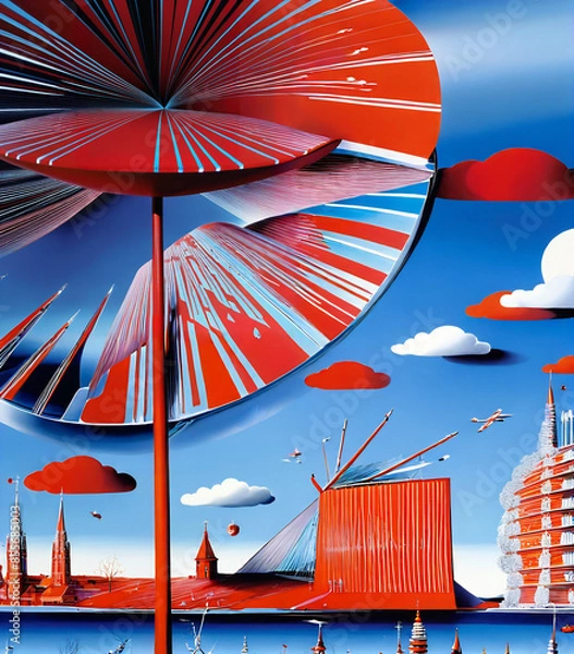 Obraz Abstract landscape