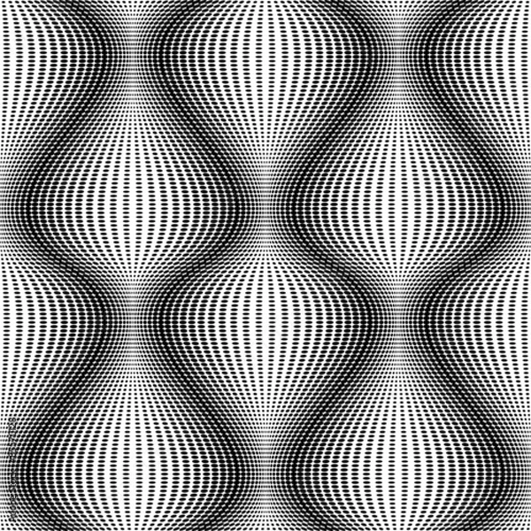 Fototapeta Design seamless monochrome dots pattern