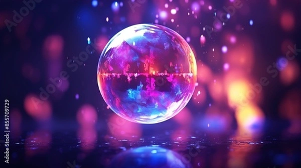 Fototapeta disco ball