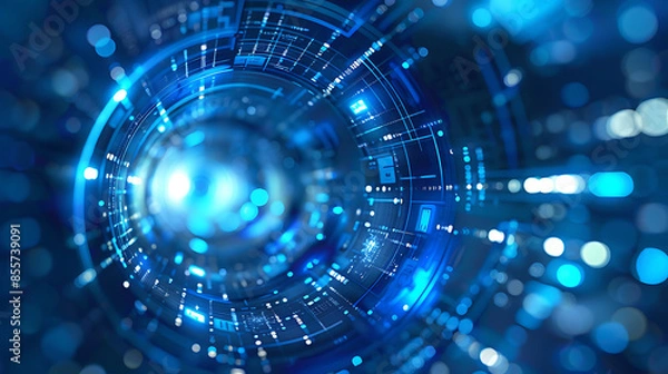 Fototapeta technology background