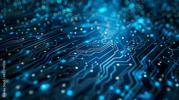 Fototapeta technology background