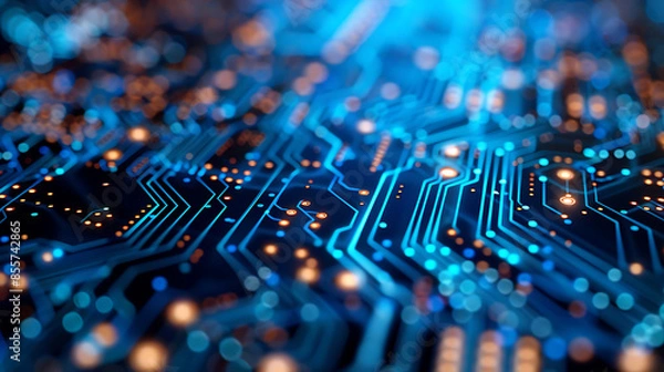 Fototapeta technology background