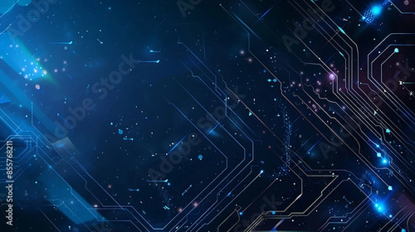 Fototapeta abstract technology background